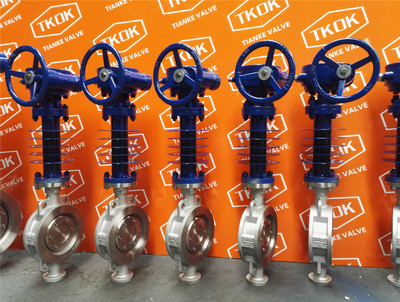 不锈钢蝶阀图片天科阀门